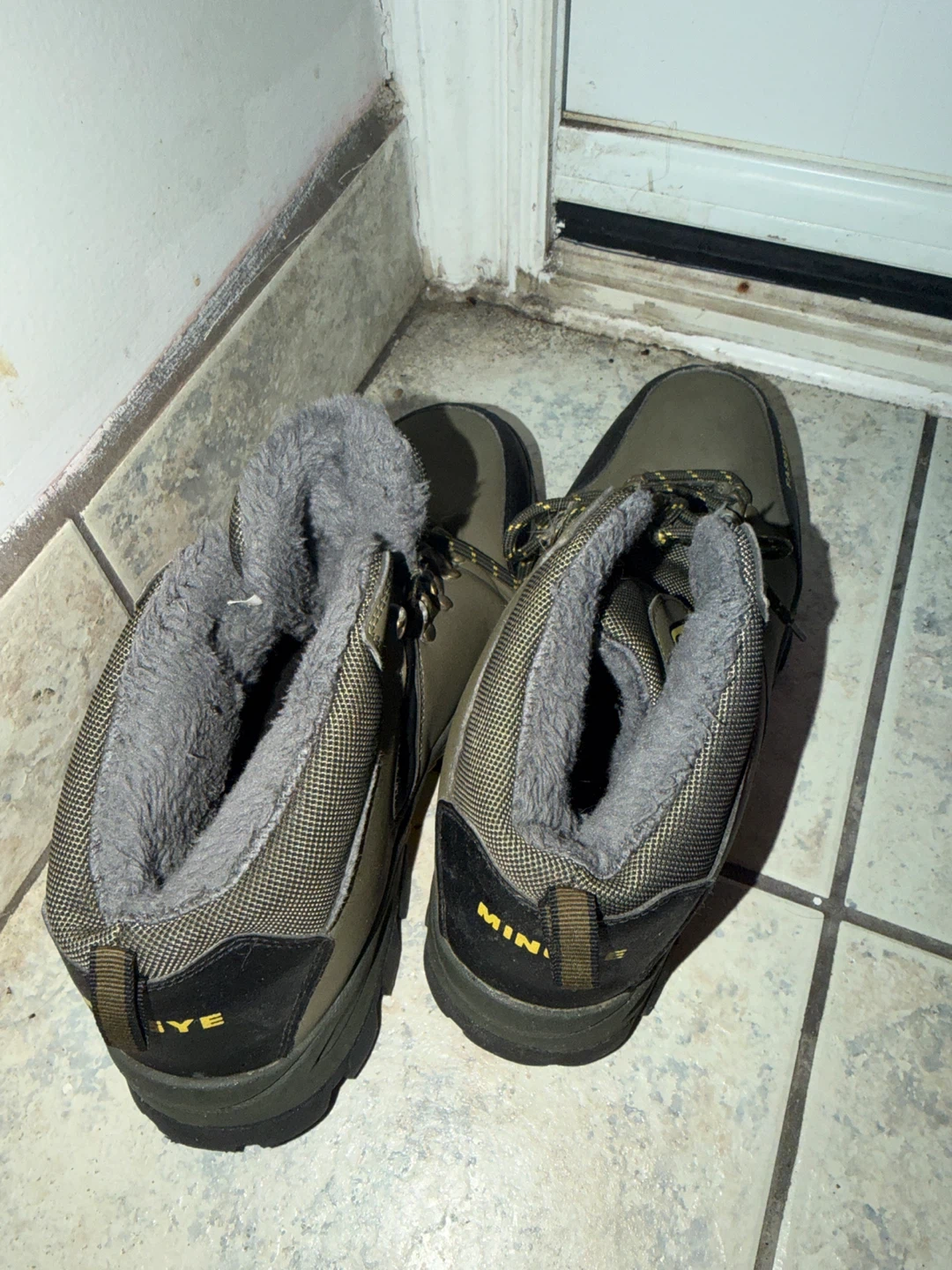 Minye Olive Winter Hiking Boots - photo 2