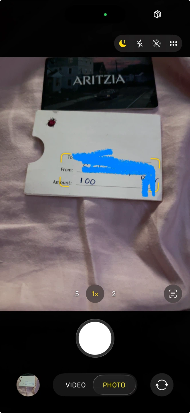 Aritzia $100 gift card - photo 2