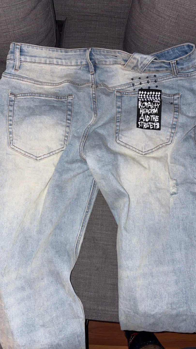 Ksubi Light Wash Distressed Jeans - photo 2