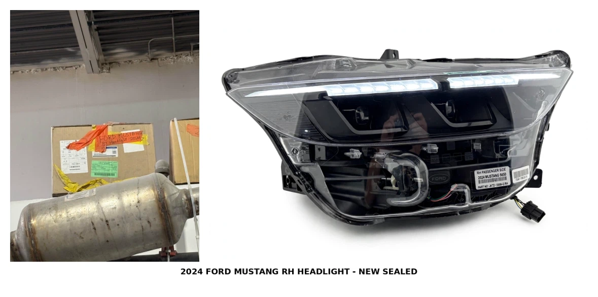 2024 Ford Mustang RH Passenger Side Headlight - New Sealed