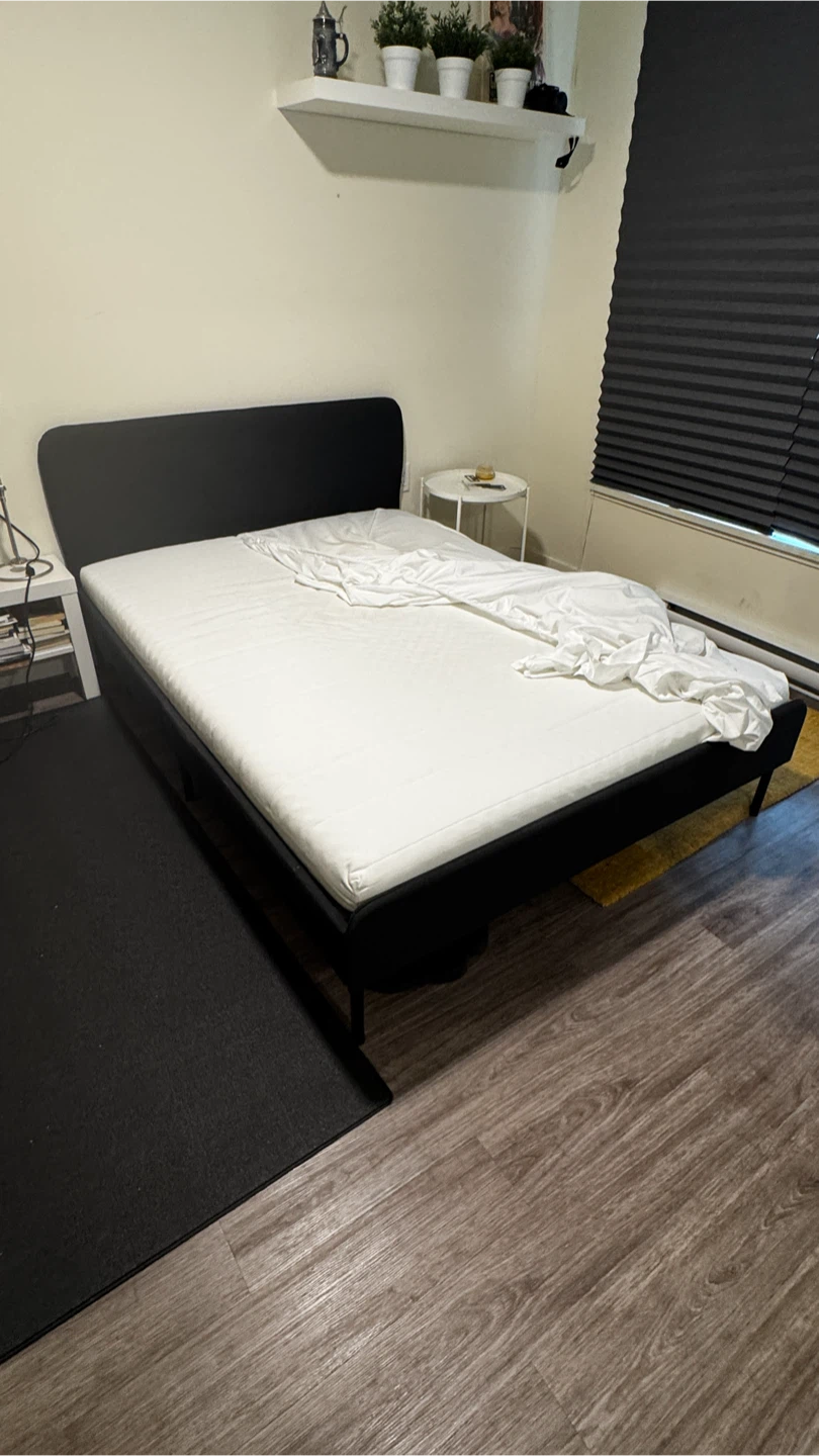 IKEA Slattum Bed + Mattress - photo 2