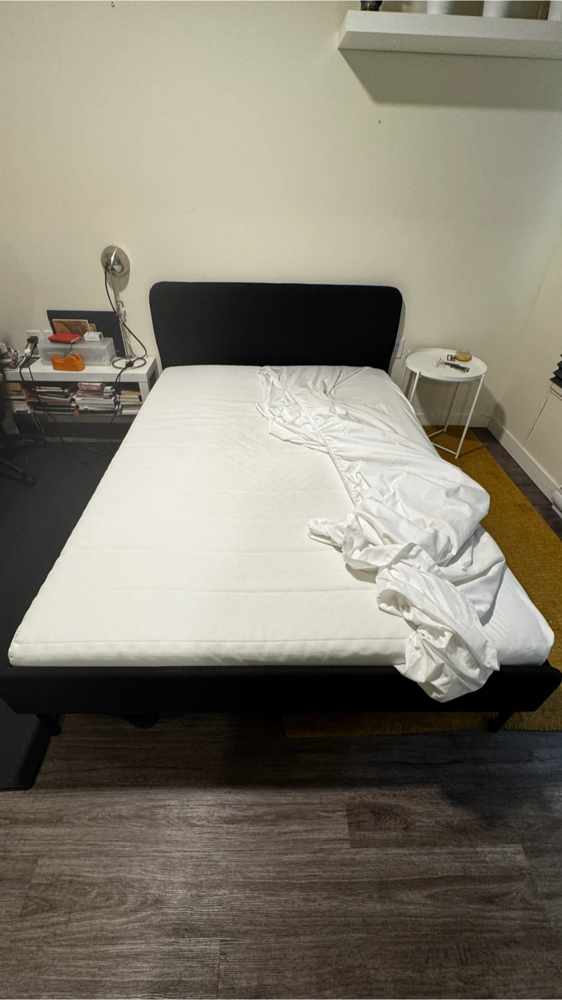 IKEA Slattum Bed + Mattress - photo 4
