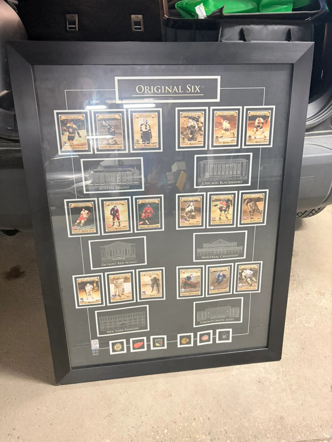 Framed Autographed Taylor Hall Edmonton Oilers Photo