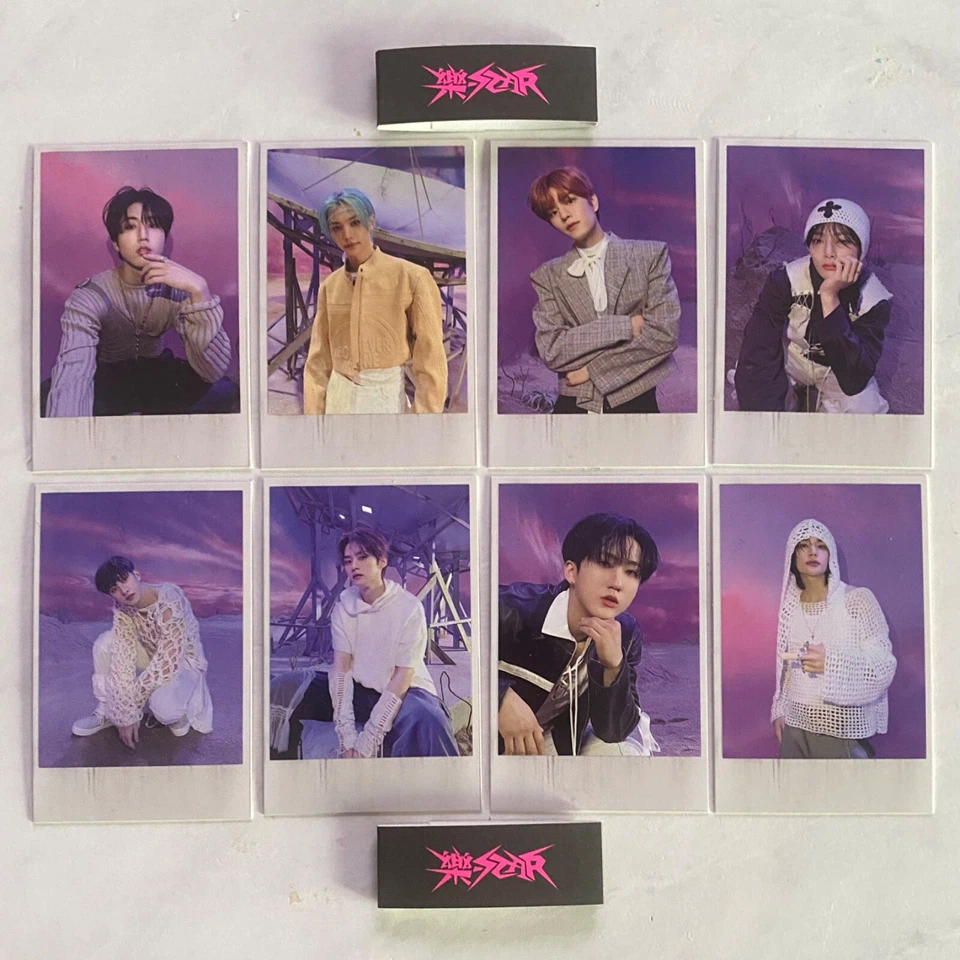 Stray Kids Rock-Star Album Polaroids