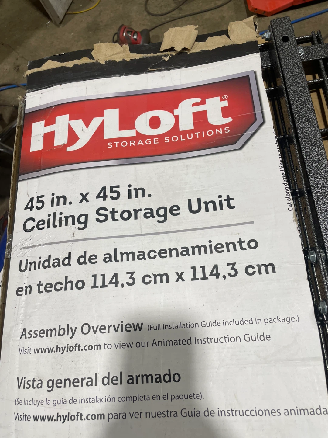 Hyloft storage rack 45”x45” - photo 3