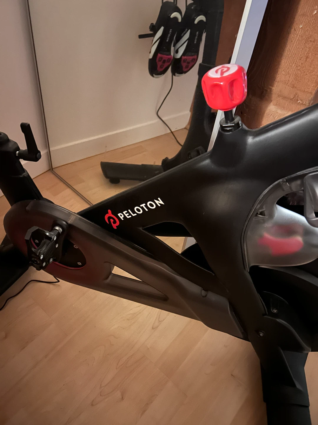 Lightly used Peloton bike - photo 2