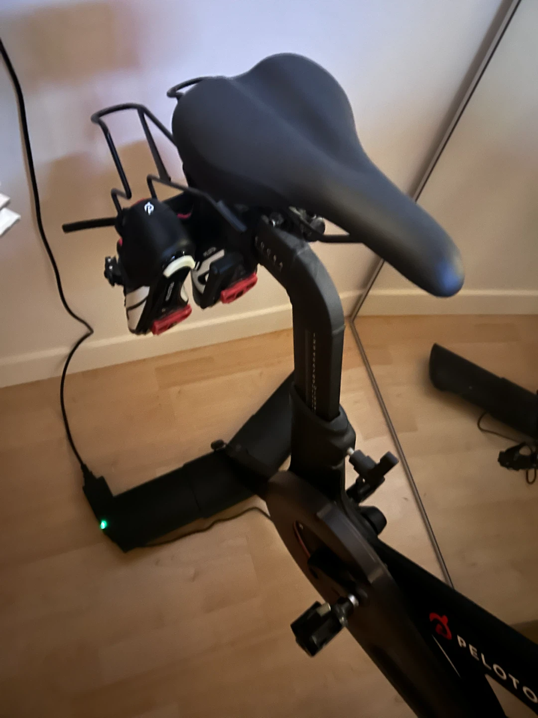 Lightly used Peloton bike - photo 4