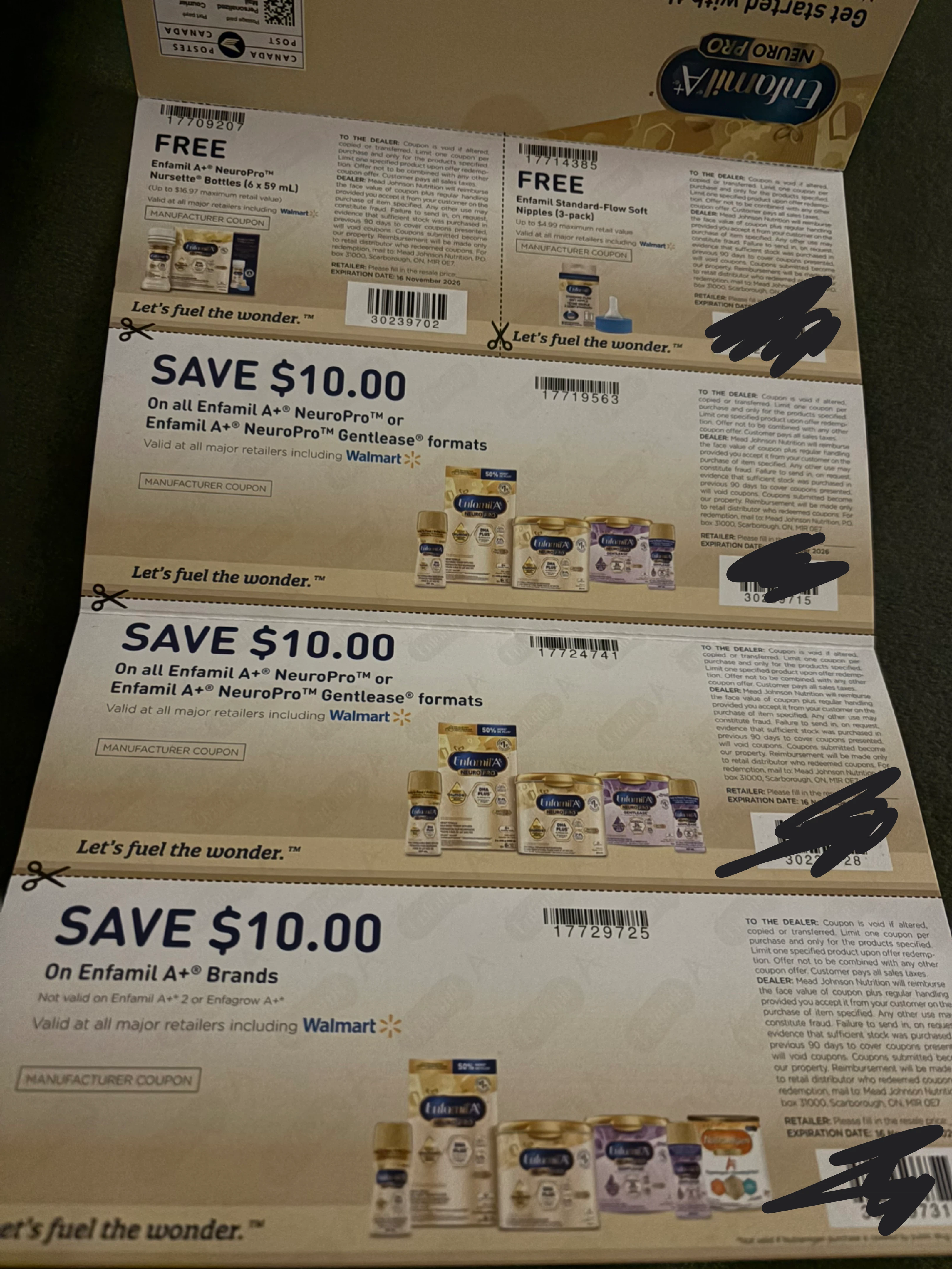 Enfamil A+ NeuroPro Nursette Bottles Coupon