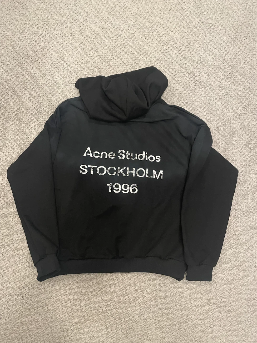 Acne Studios Stockholm 1996 Hoodie - Black