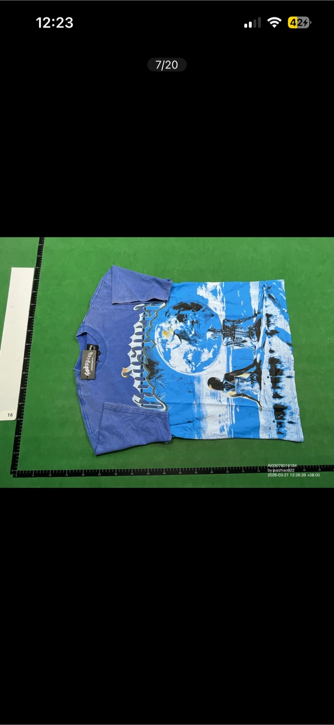 Godspeed Rarity Collection T-Shirt Blue - photo 2