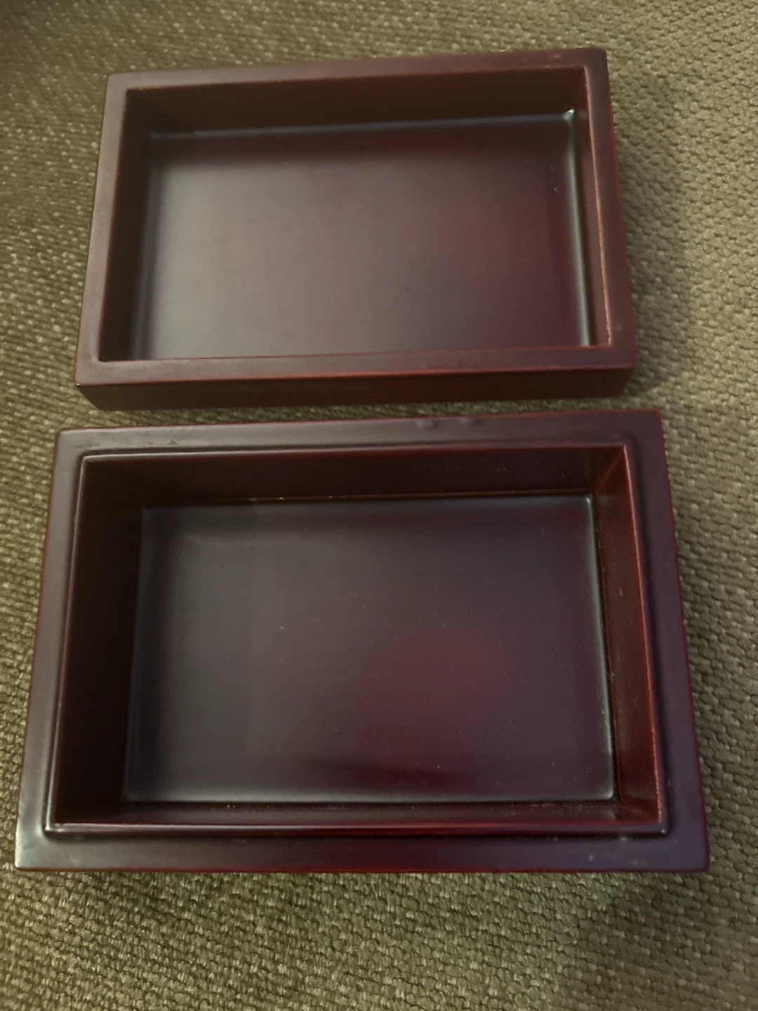 Korean  Lacquer Box with Mother of Pearl Inlay - photo 2