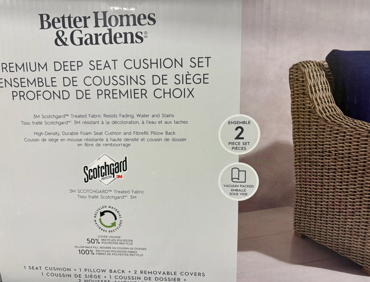 Better Homes & Gardens Deep Seat Cushion Set - photo 2