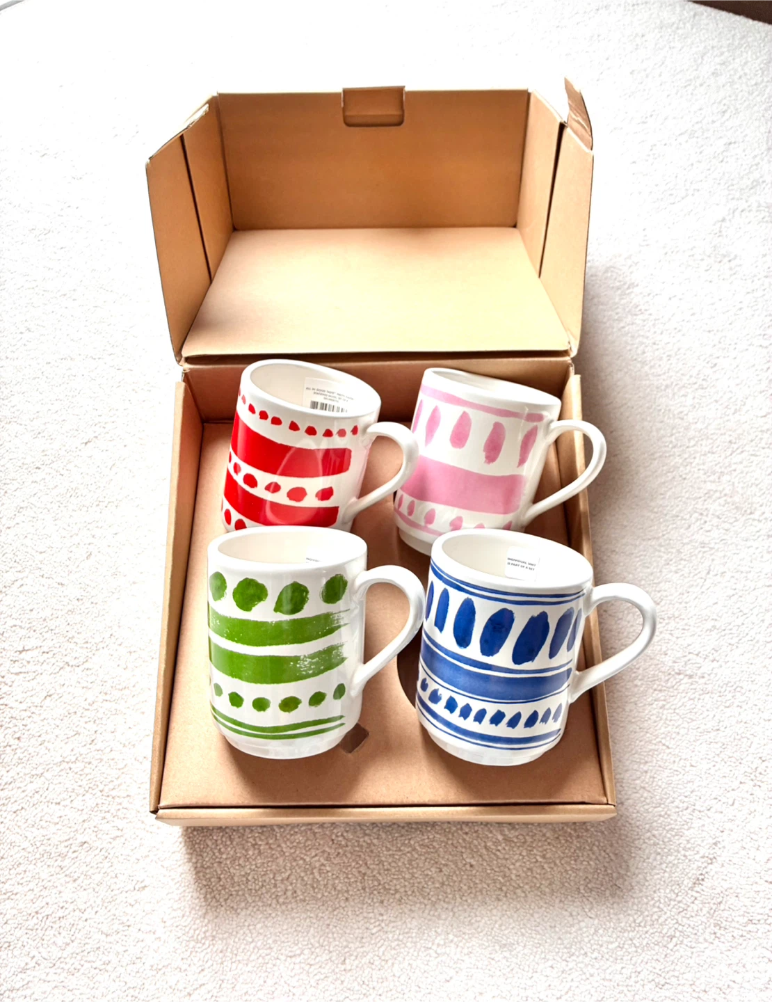 New Kate Spade New York Lenox Stacking Mugs - Set of 4 - photo 2