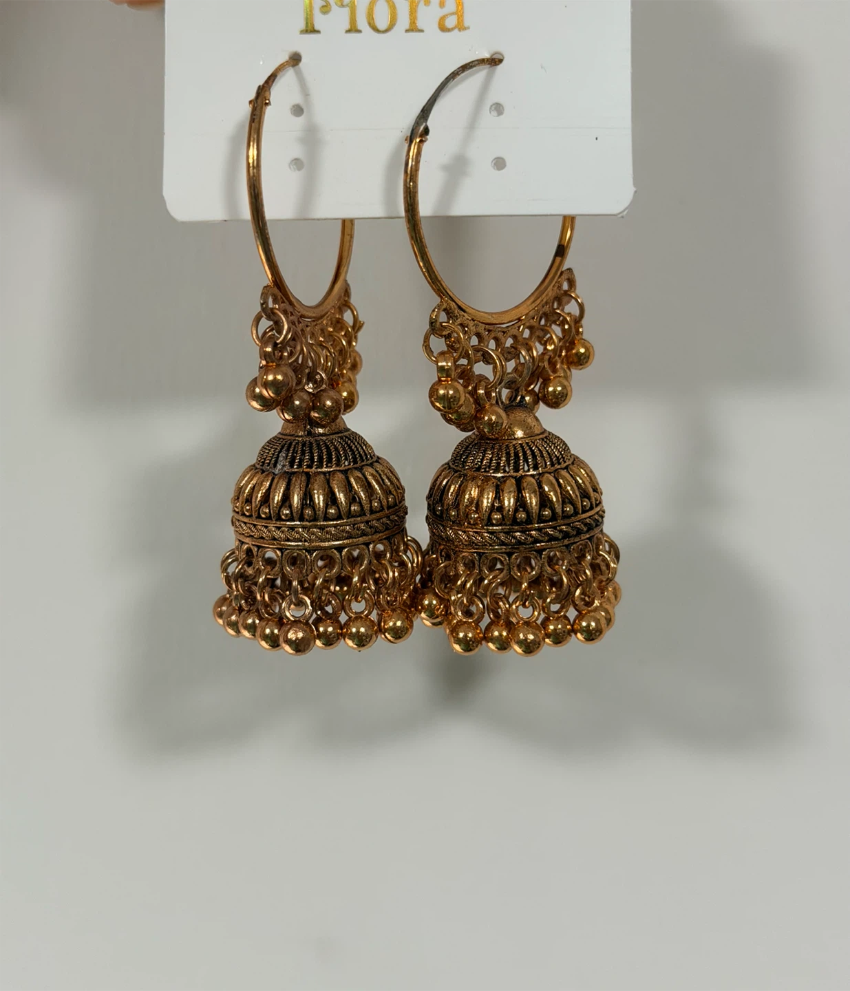 Flora Bell Drop Earrings