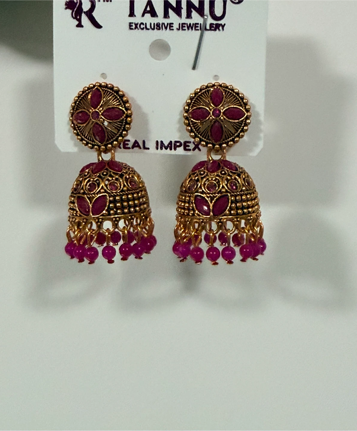 Tannu Exclusive Jewellery Jhumka Earrings