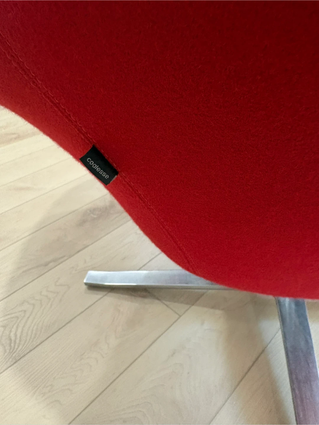 Coalesse Red Swivel Chair - photo 2