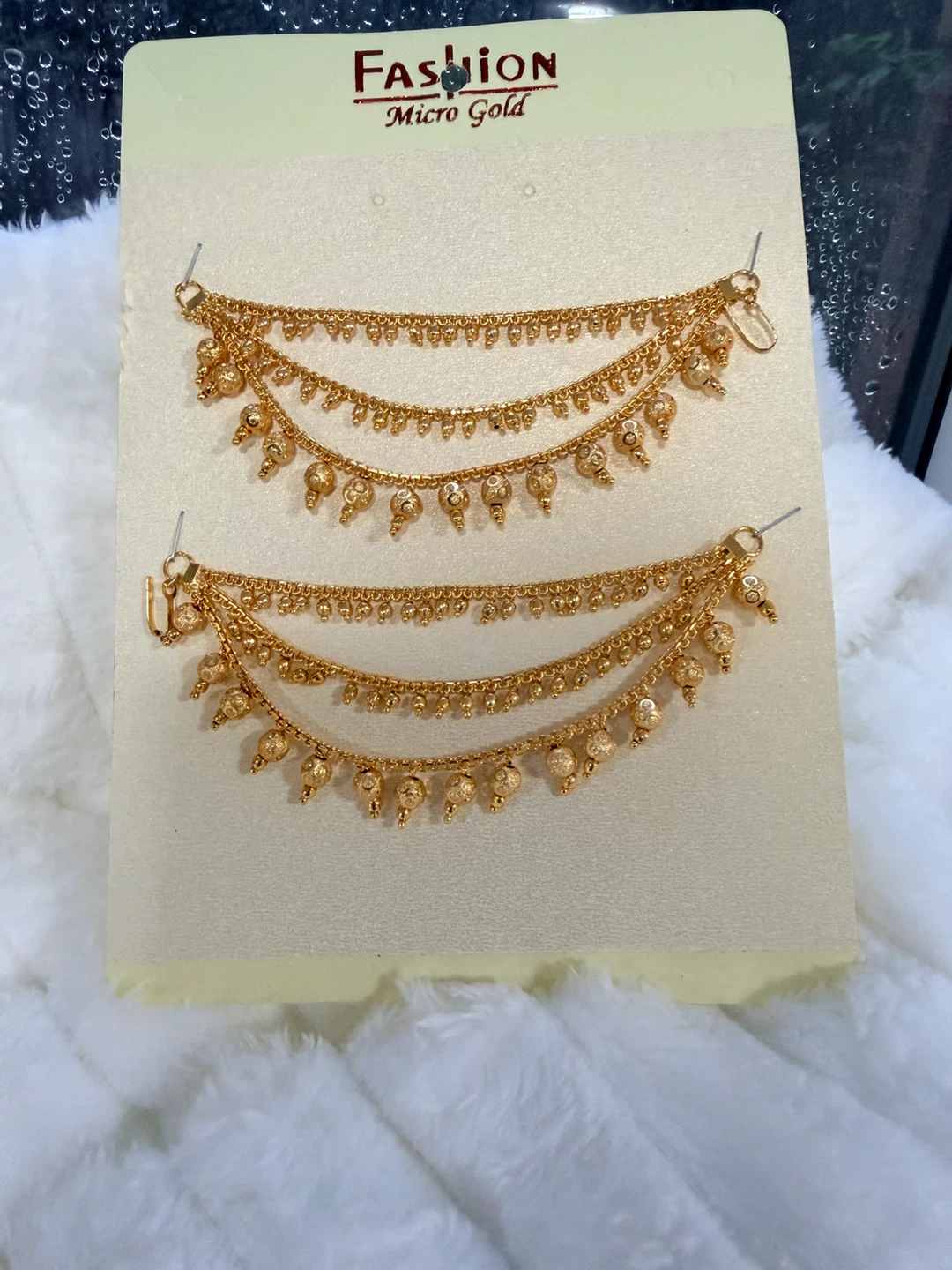 Fashion Micro Gold Ear Chain Set
