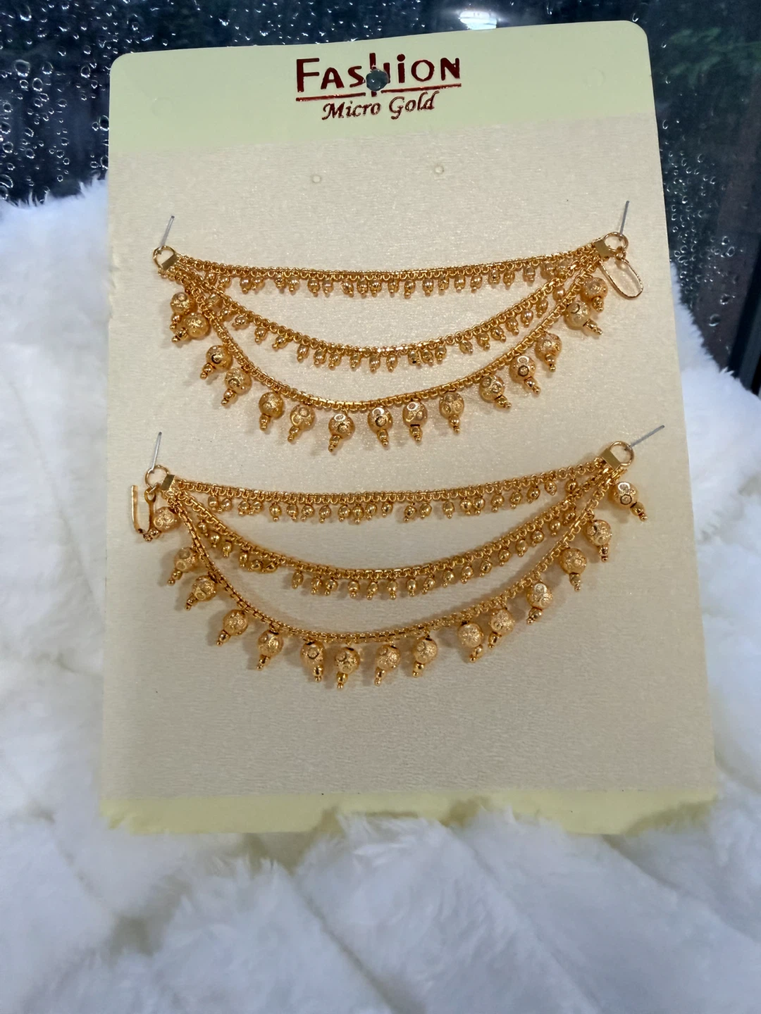 Fashion Micro Gold Ear Chain Set - photo 2