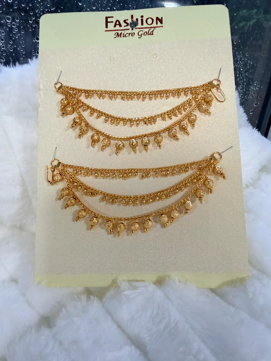 Fashion Micro Gold Ear Chain Set - photo 3