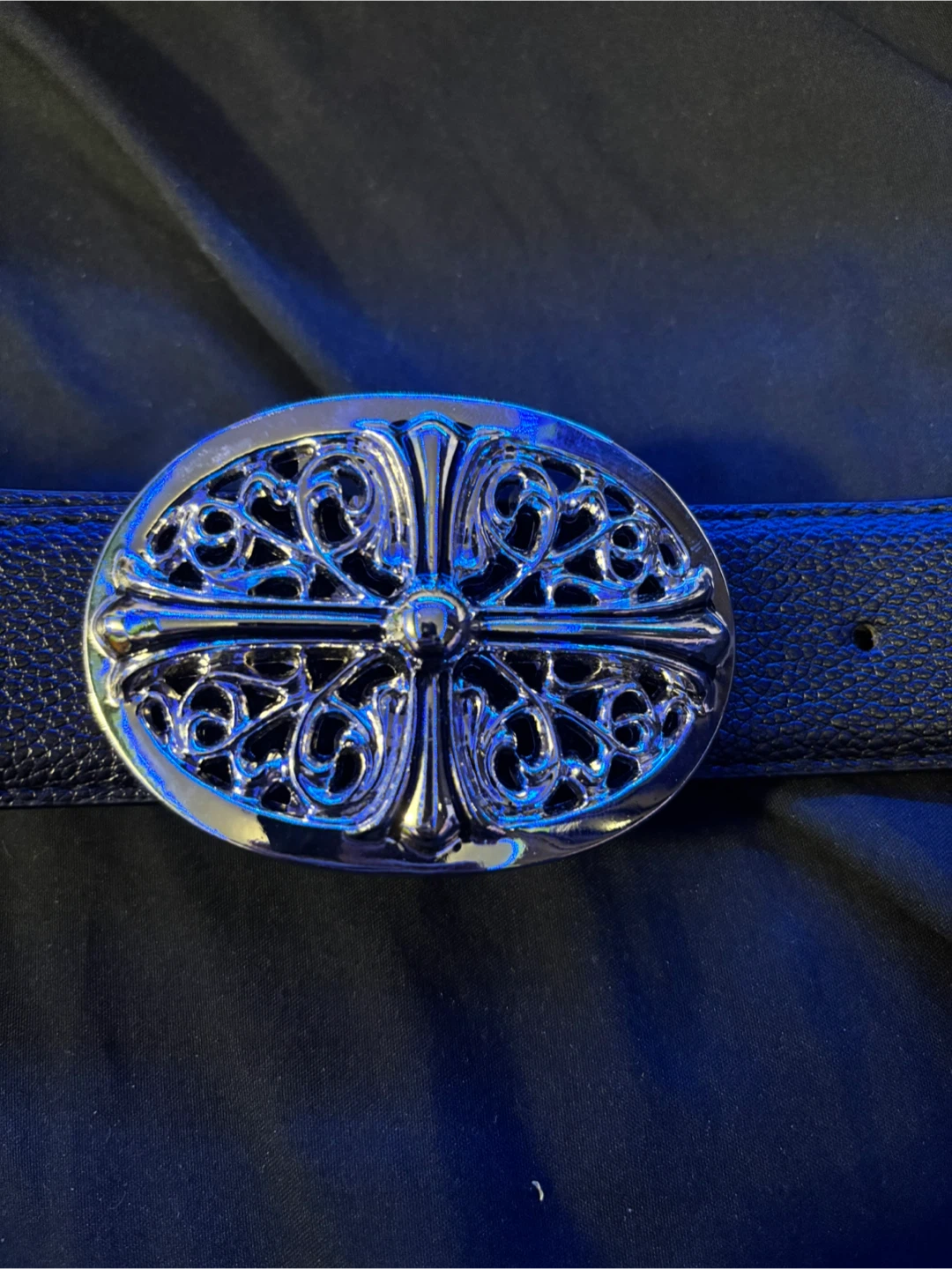 Chrome heart belt (110cm) - photo 2