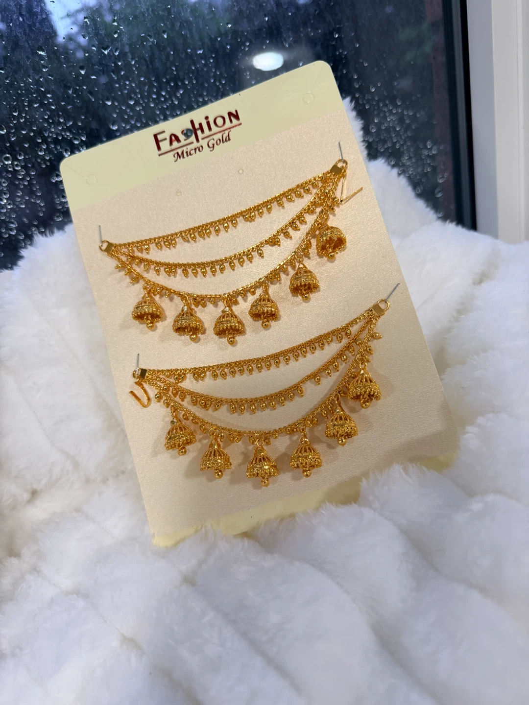 Fashion Micro Gold Earrings - photo 2