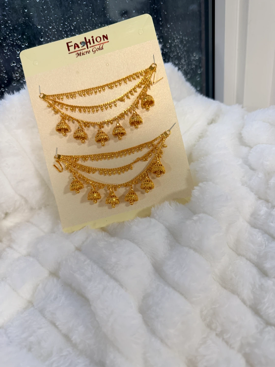 Fashion Micro Gold Earrings - photo 3