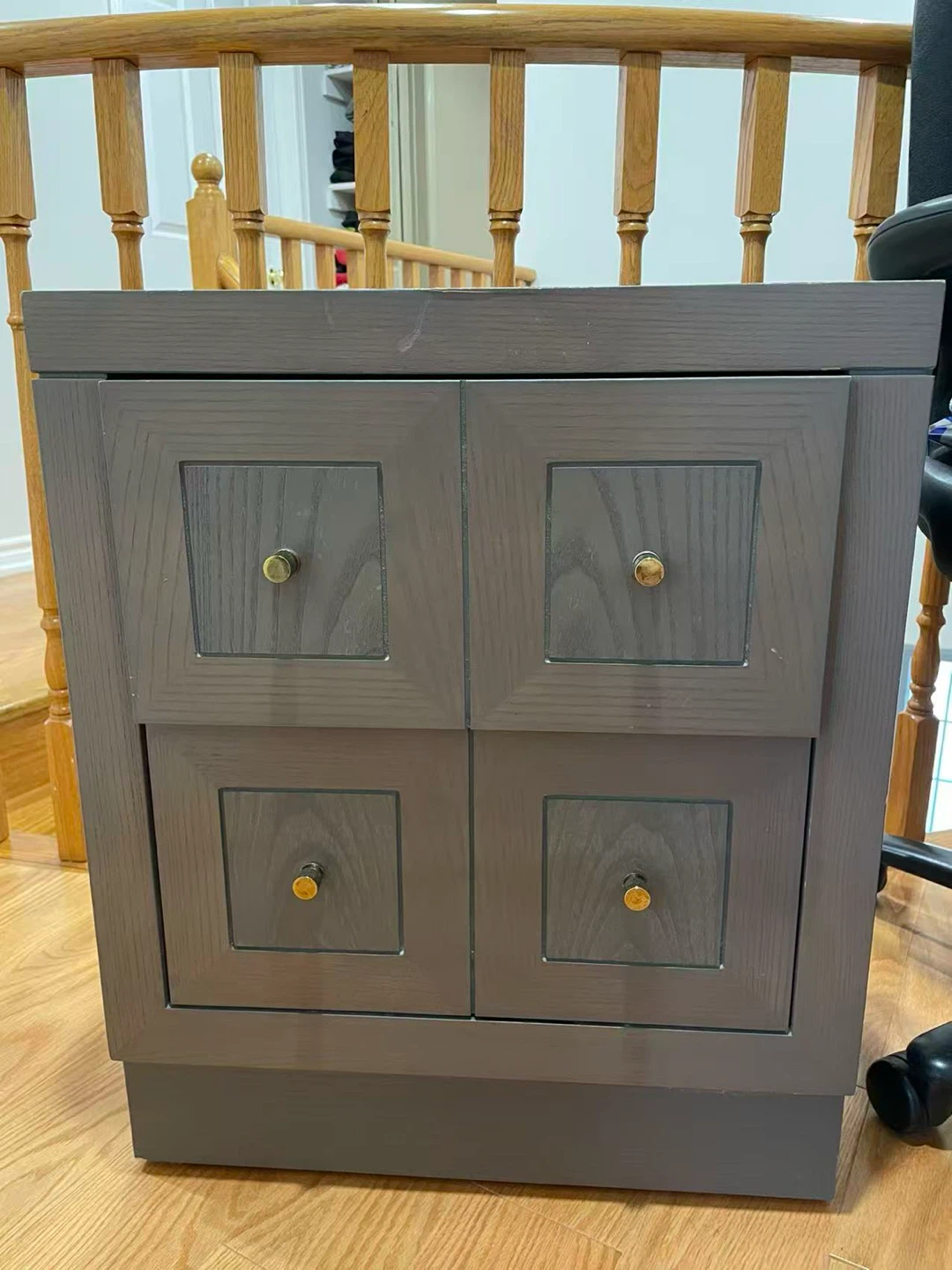 DEILCRAFT ARICO Gray Cabinet Drawer