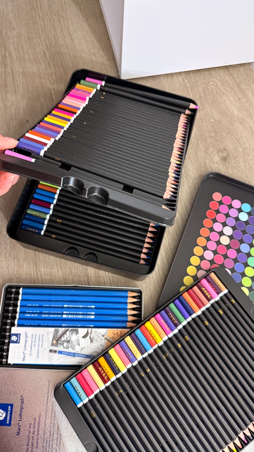 New -150 Coloring pencils and Lumograph pencilss - photo 3