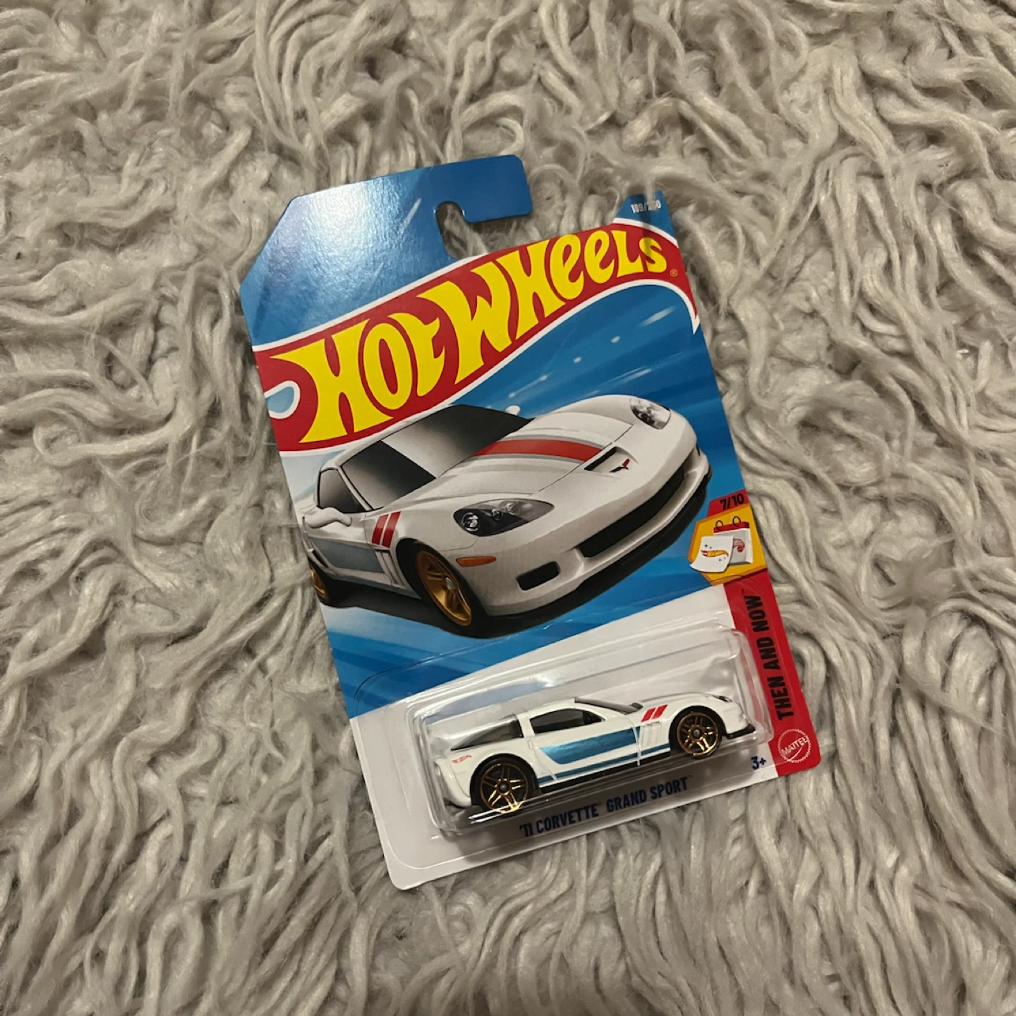 Hot Wheels '11 Corvette Grand Sport THEN AND NOW 7/10