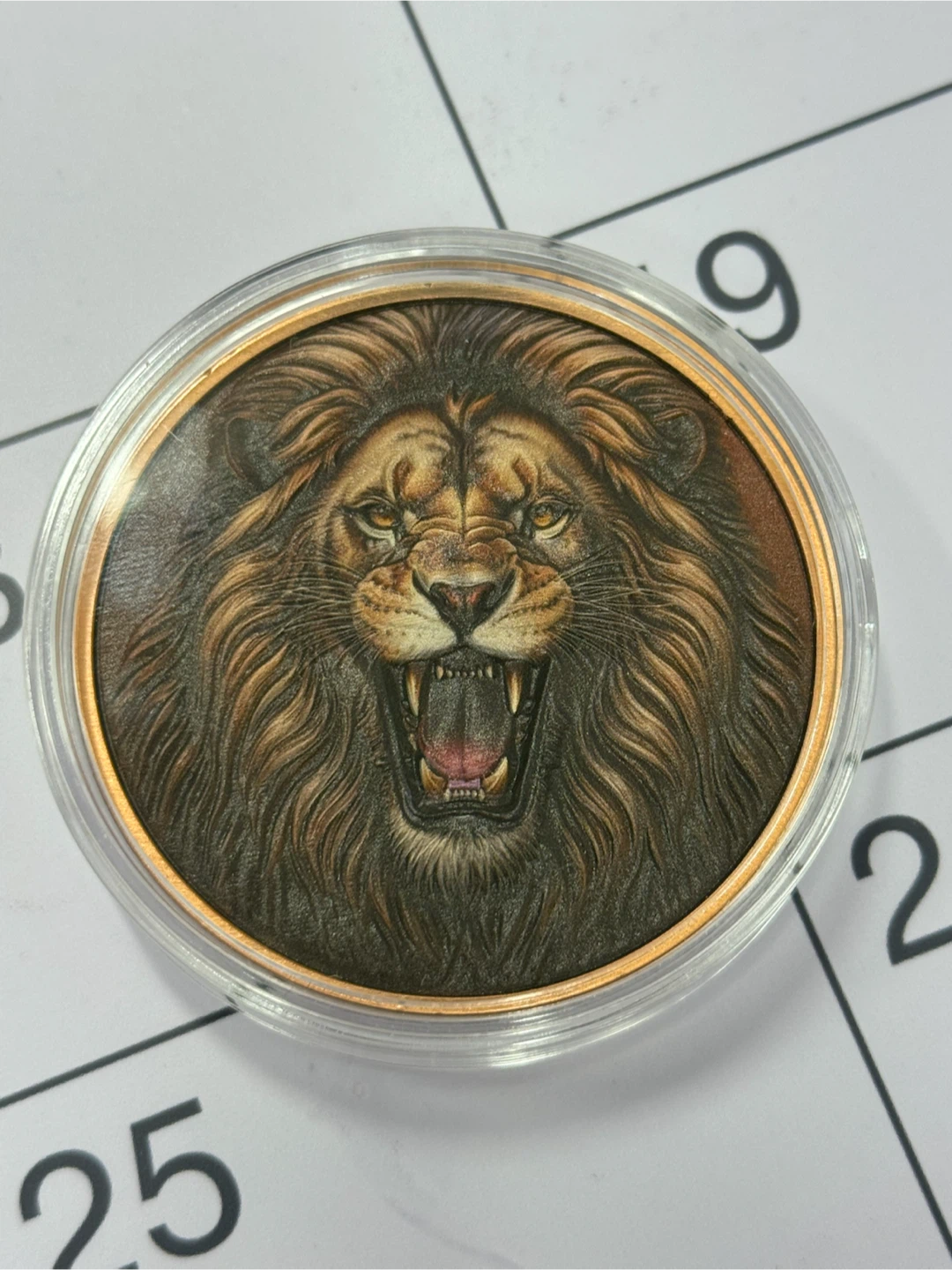 5 oz Lion .999 Fine Copper Round