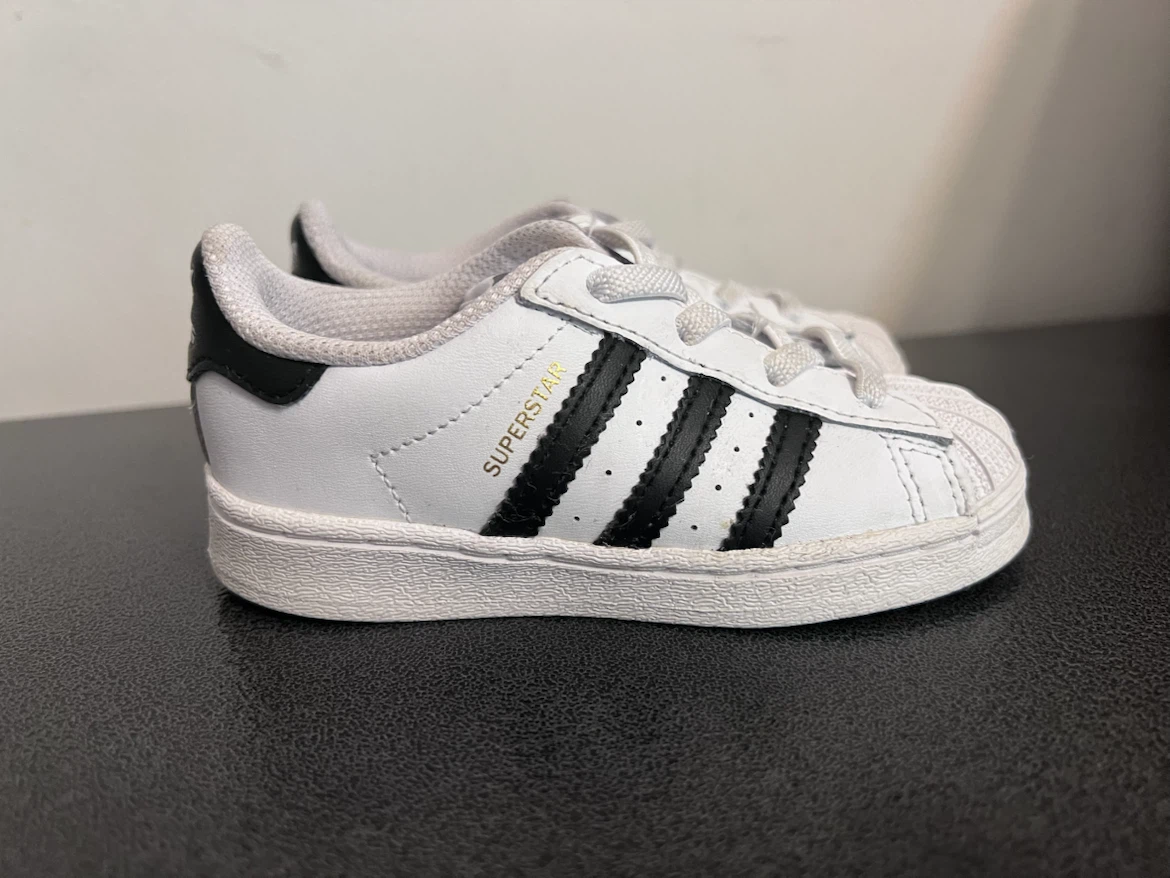 Adidas Superstar II Toddler Shoes – Size 7K – Like New