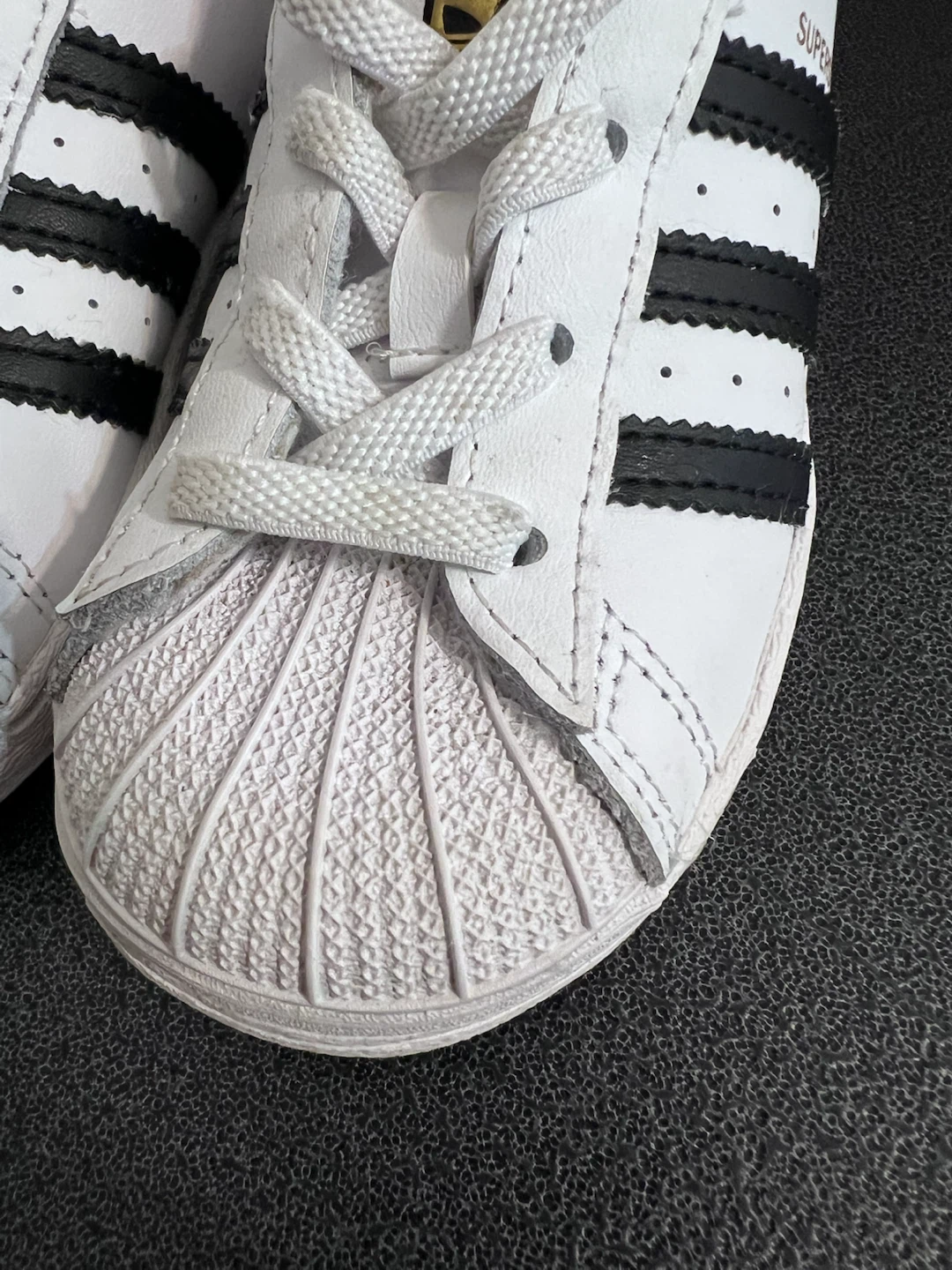 Adidas Superstar II Toddler Shoes – Size 7K – Like New - photo 4