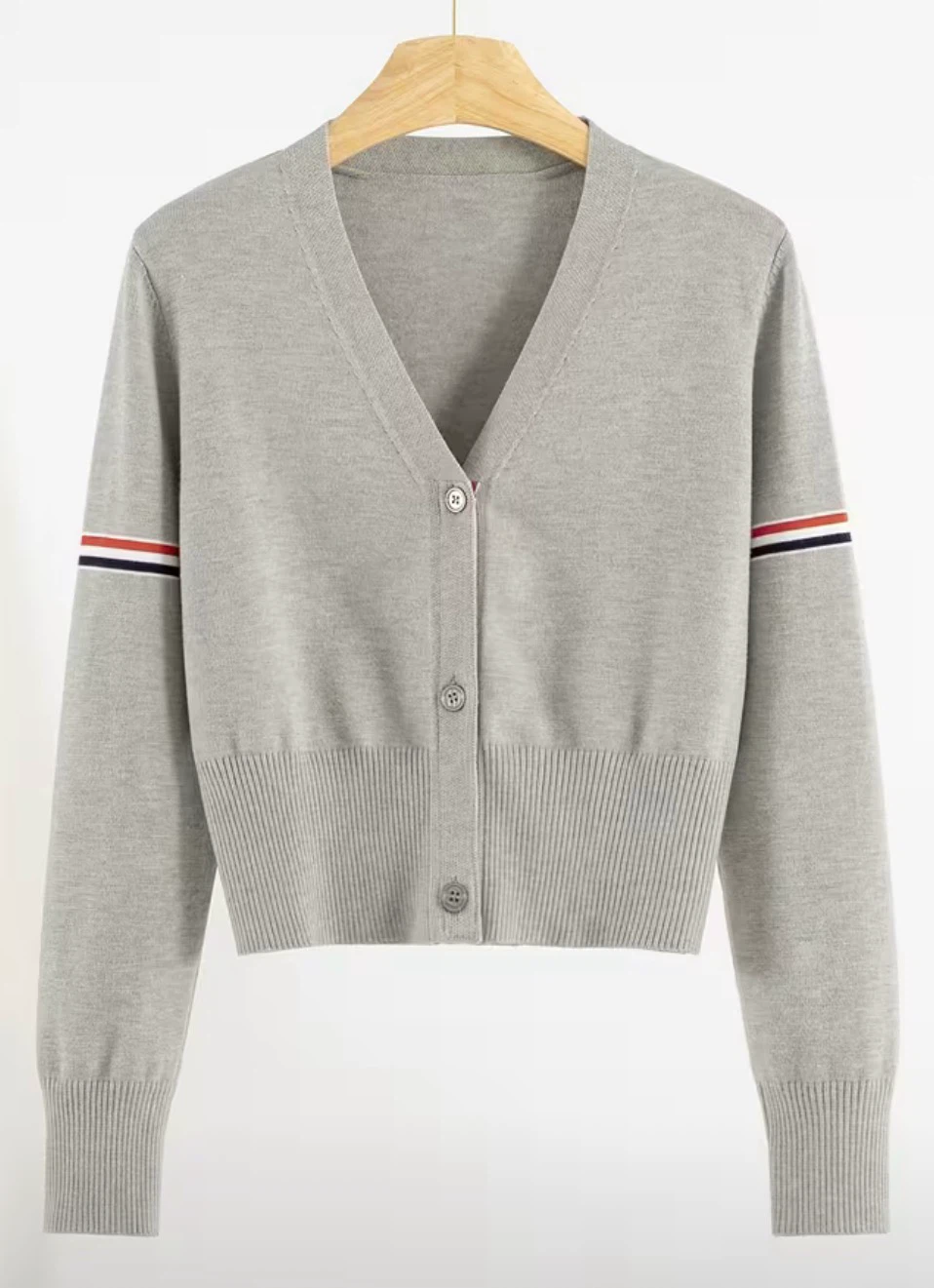 Grey knit Cardigan S size