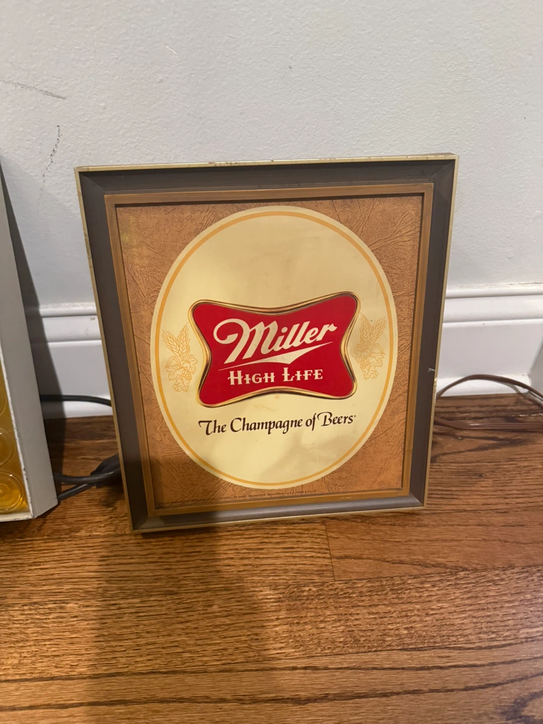 Miller High Life "The Champagne of Beers" Lighted Sign