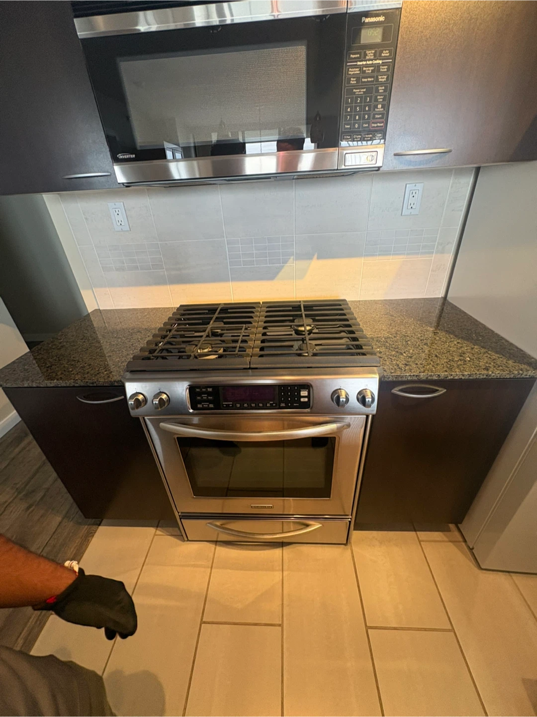 Kitchen aid  dual fuel Gas Range - photo 2