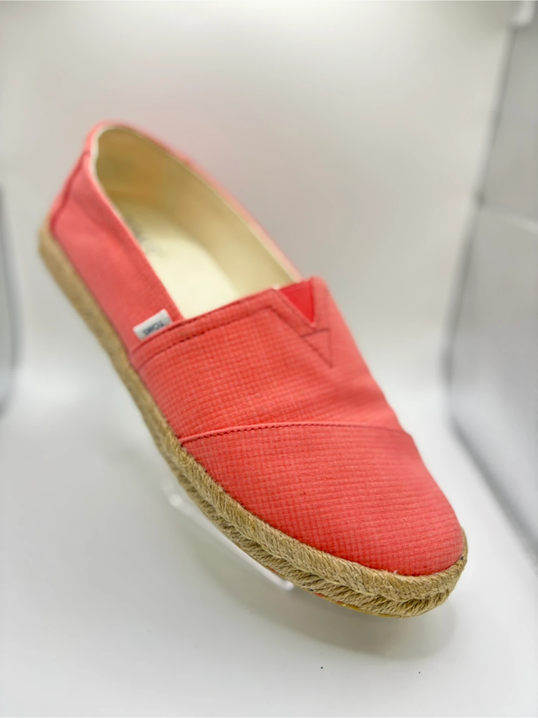 7.5 - TOMS Slip-On Shoes - Coral - photo 4