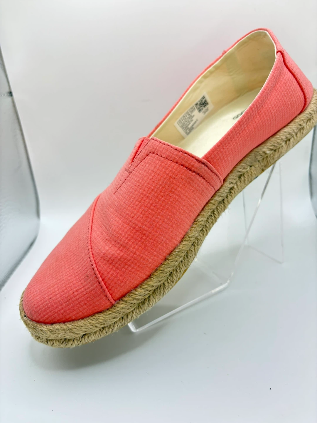 7.5 - TOMS Slip-On Shoes - Coral - photo 5