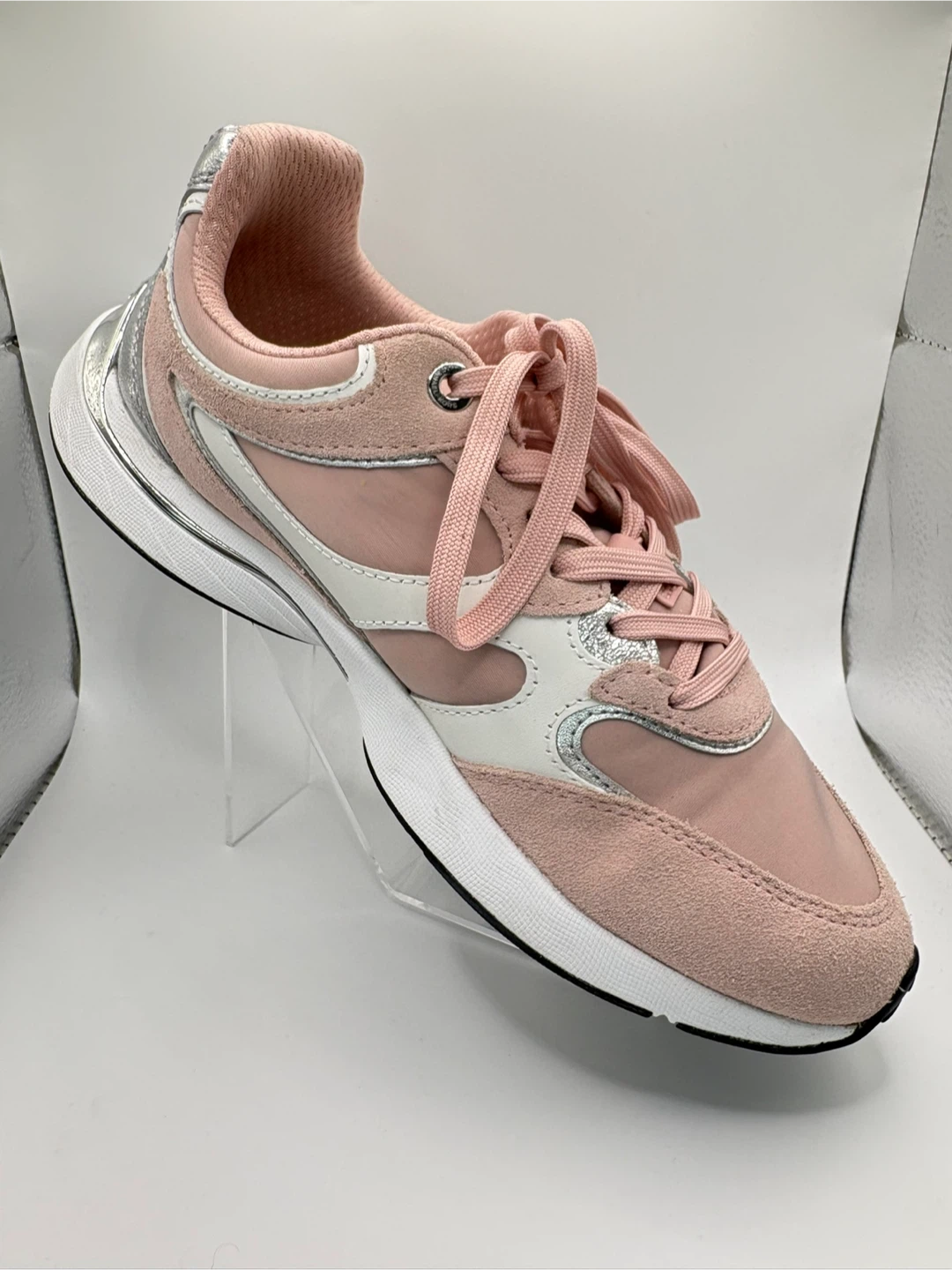 7 - Michael Kors Pink/Metallic silver  Trainers - photo 2