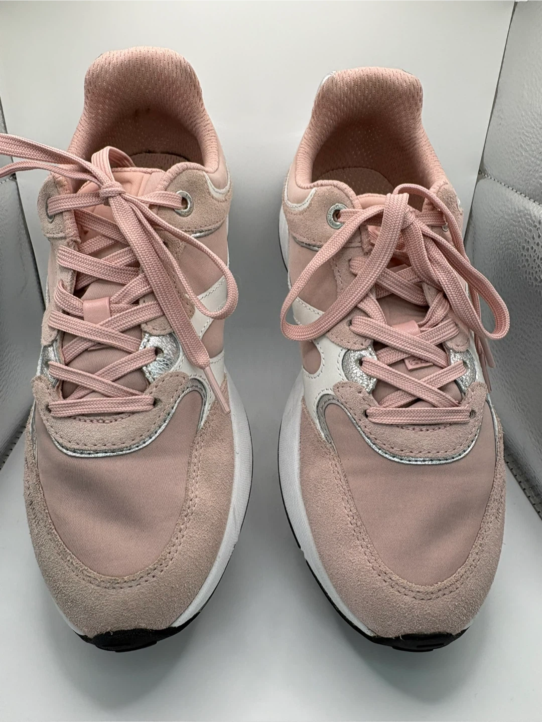 7 - Michael Kors Pink/Metallic silver  Trainers - photo 3