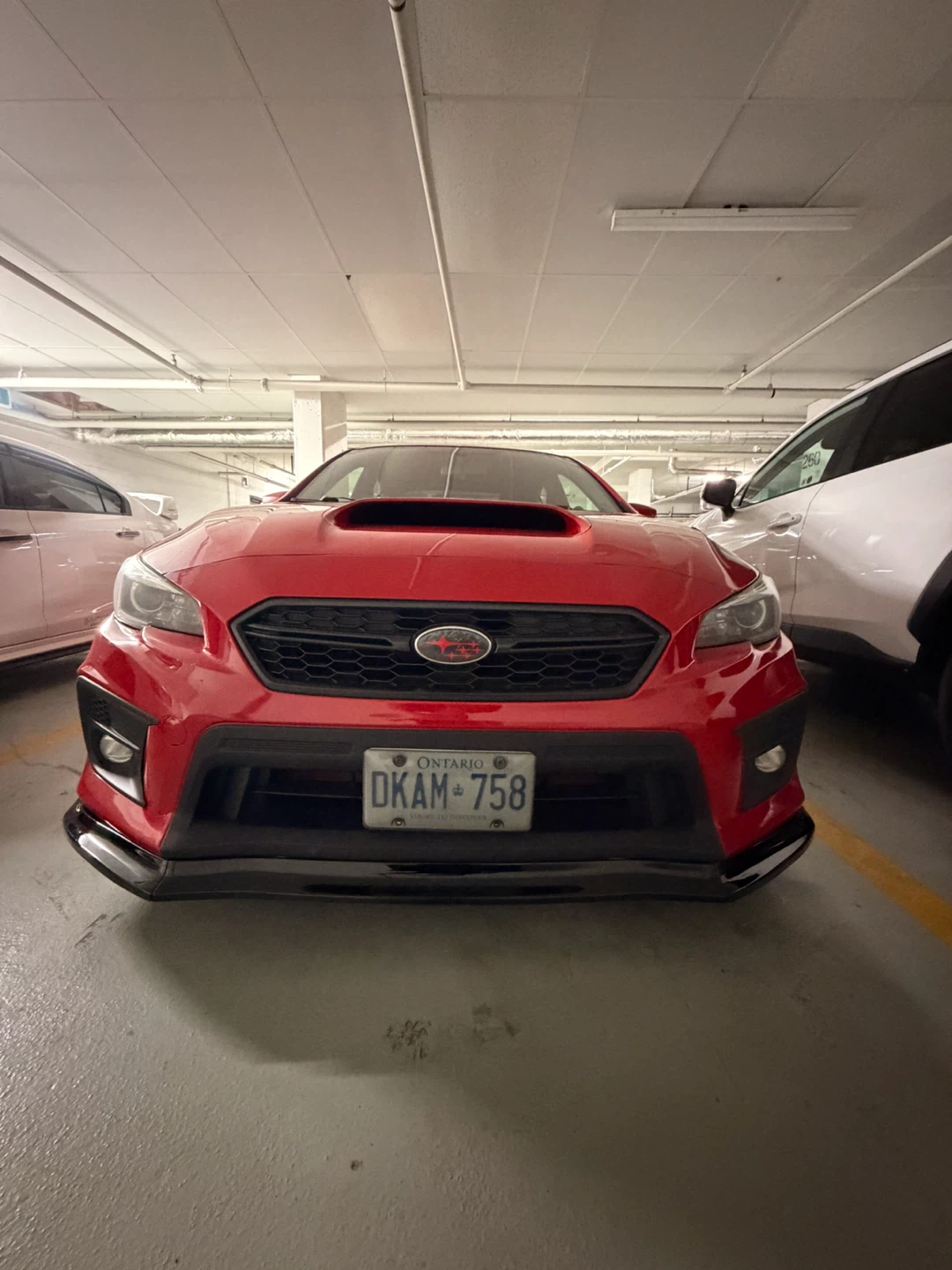 Black Gloss Front Lip for Subaru WRX - photo 4