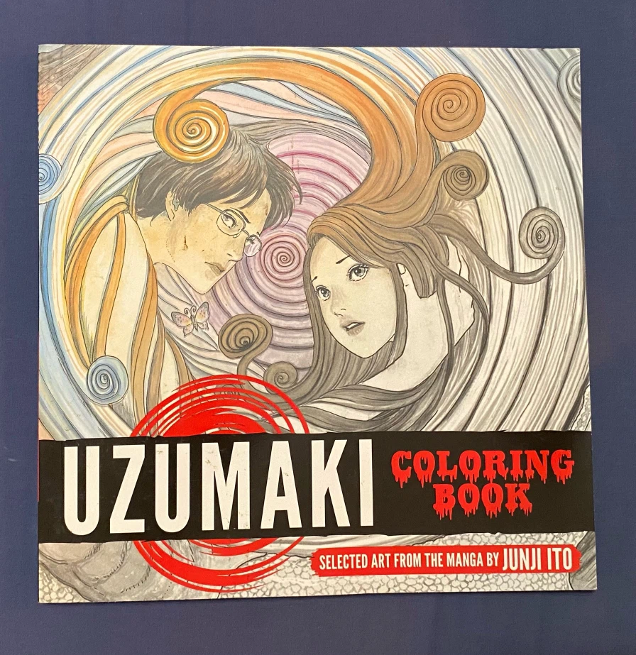 Uzumaki coloring book
