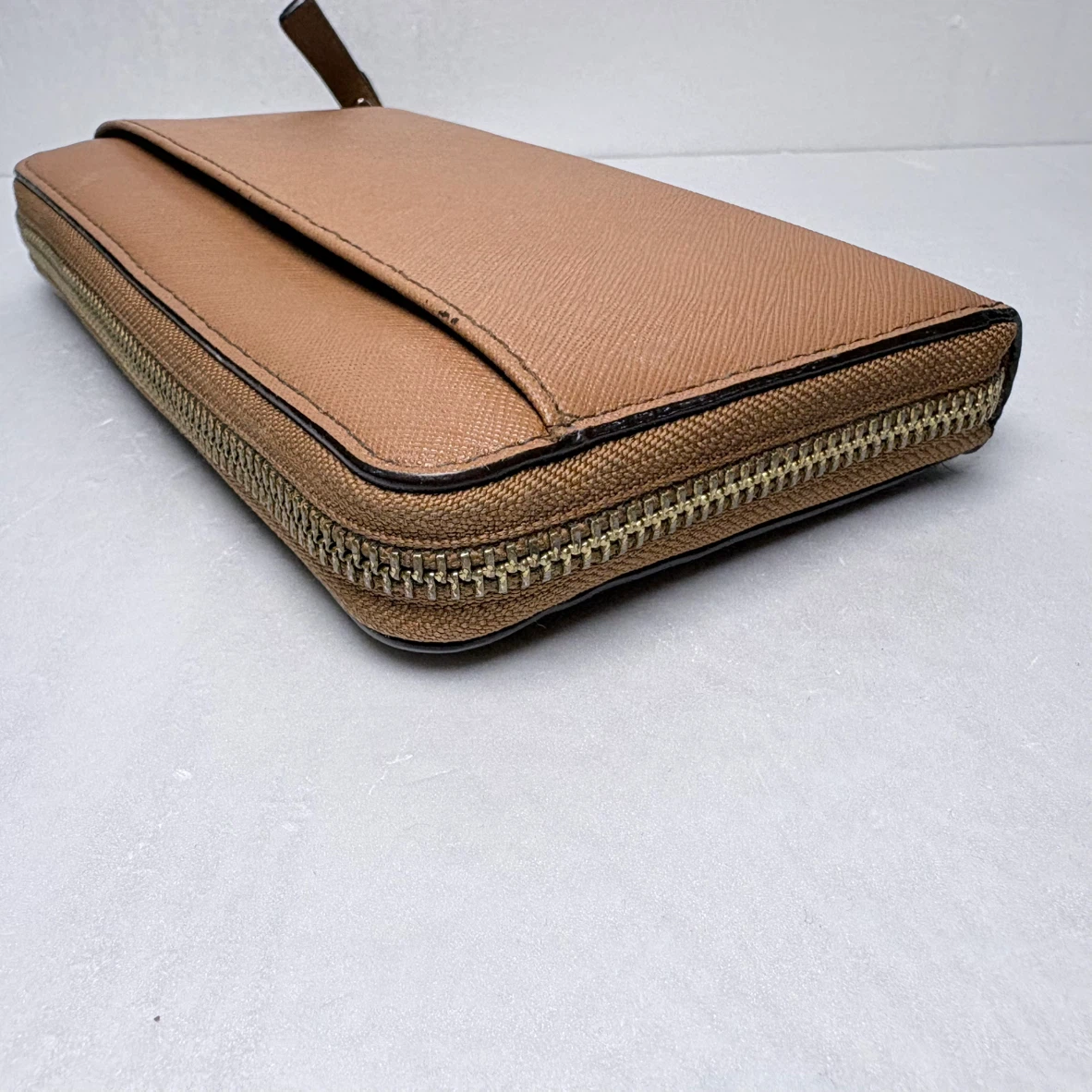 Kate Spade Tan Saffiano Zip-Around Wallet - photo 2