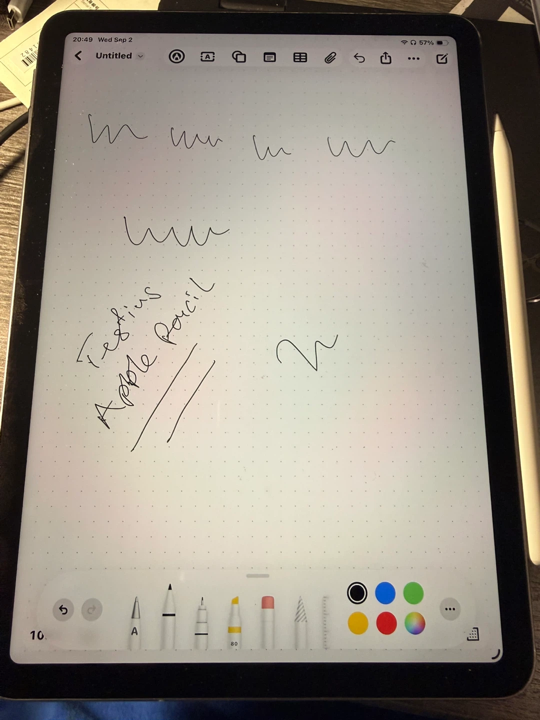 Apple iPad Air (4th generation) 256 gig + Apple Pencil - photo 3