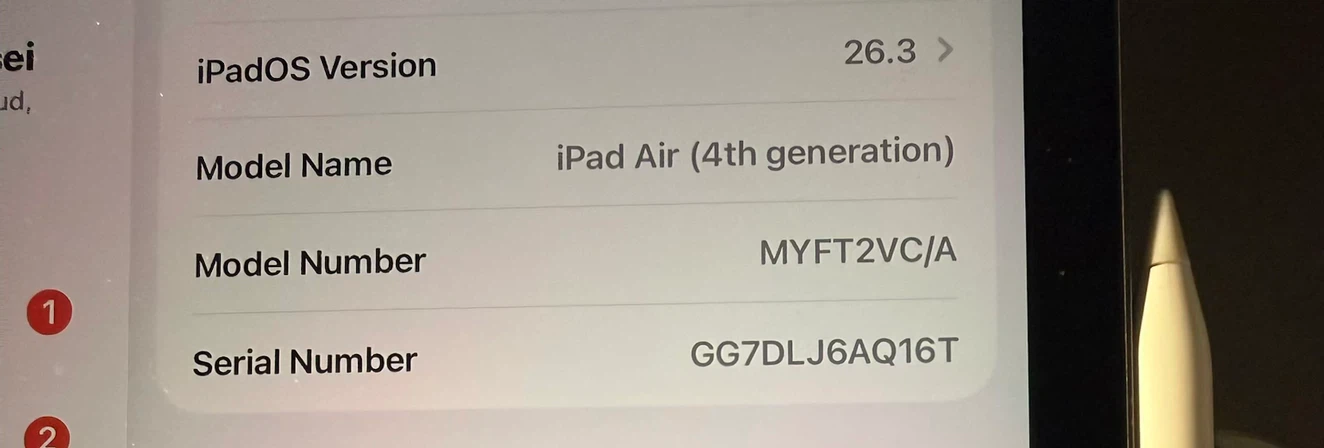 Apple iPad Air (4th generation) 256 gig + Apple Pencil - photo 4