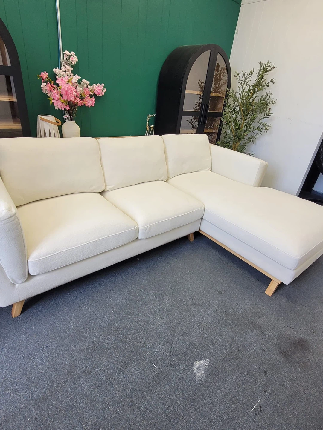 White Sectional Sofa