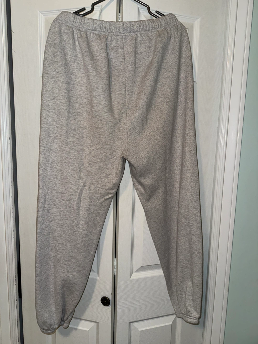 Grey Cuffed Drawstring Sweatpants - photo 2