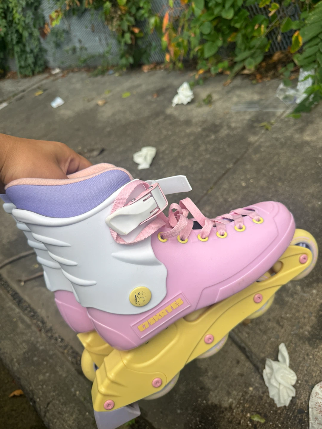 Pink Roller Skates Size 5