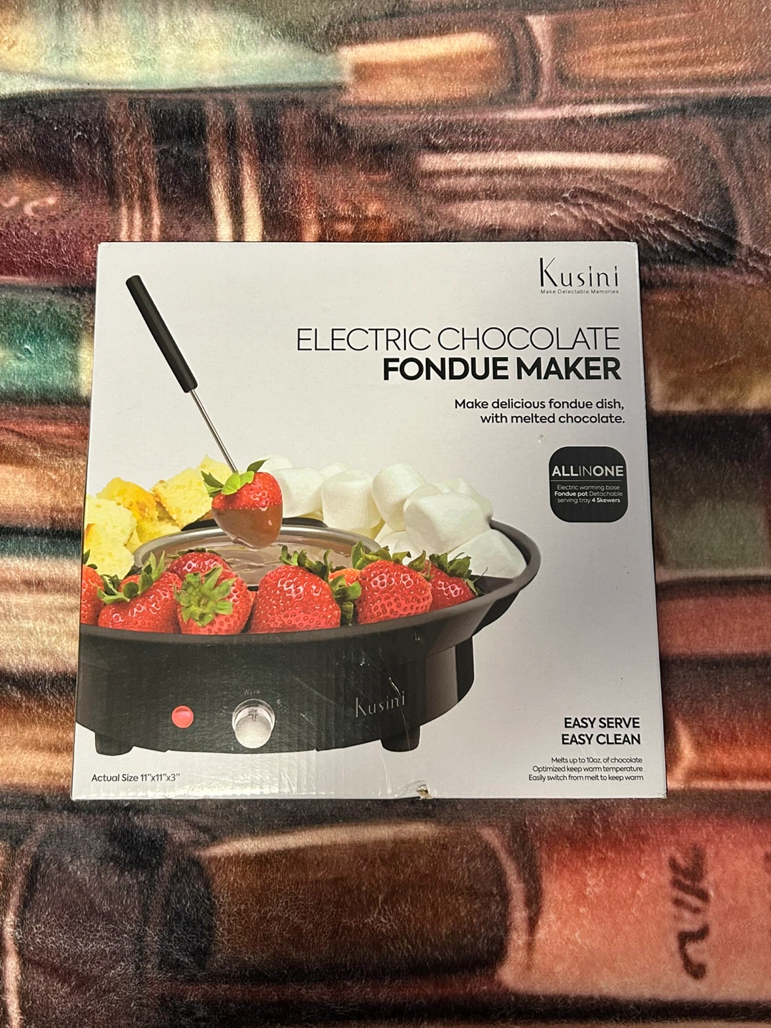 Kusini Electric Chocolate Fondue Maker
