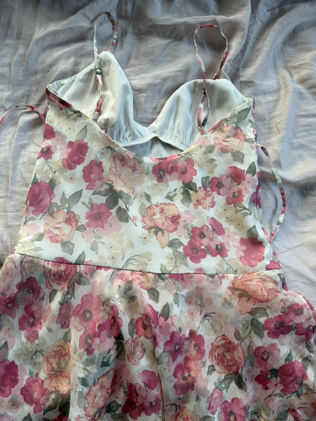 hollister pink floral dress - photo 3