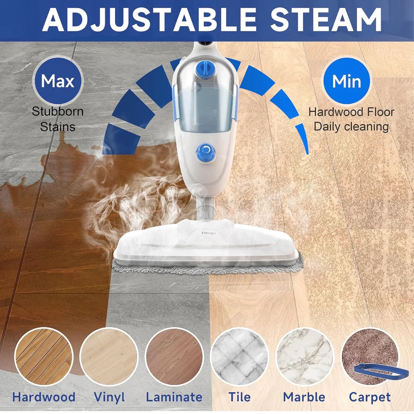 Heugo Steam Mop - photo 4
